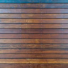 Worn deck boards